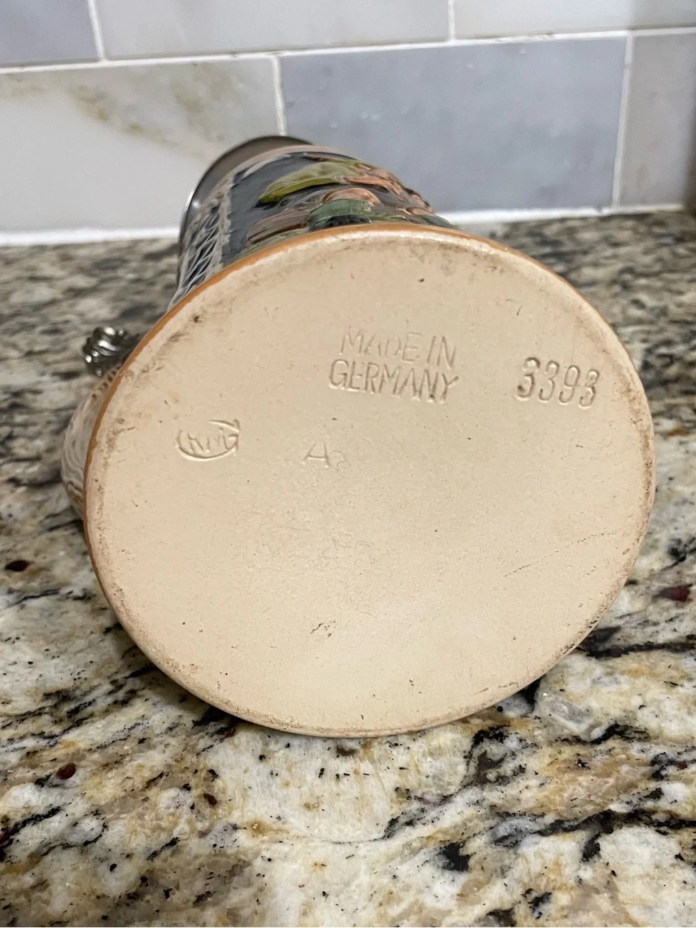 Vintage German beer stein